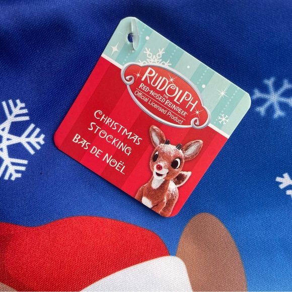Rudolph the Red Nosed Reindeer Christmas Stocking - Picture 5 of 5